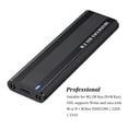 thumbnail image 4 of Methold Caja de carcasa M2 SSD NVME SATA Protocolo dual Cartucho de disco duro Adaptador M.2 a USB Cajas de disco NGFF Herramienta Cables de computadora 10 Gbps CA, 4 of 6
