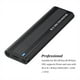 thumbnail image 5 of Inteprter Caja de carcasa M2 SSD NVME SATA Protocolo dual Cartucho de disco duro Adaptador M.2 a USB Cajas de disco NGFF Herramienta Cables de computadora SATA de 5 Gbps, 5 of 6