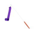 thumbnail image 3 of 4M Rhythmic Gymnastics Ribbon with Stick Children Dancing Streamers Riband (Purple), 3 of 8