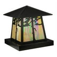 thumbnail image 3 of Meyda Tiffany 139490 Stillwater 4 Light 18" Tall Pier Mount Post Light - Brown, 3 of 6