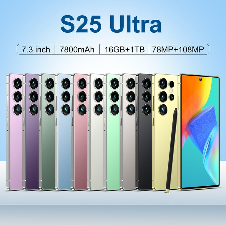 New S25 Ultra Global 5G Edition Smart 7.3″ Large Screen