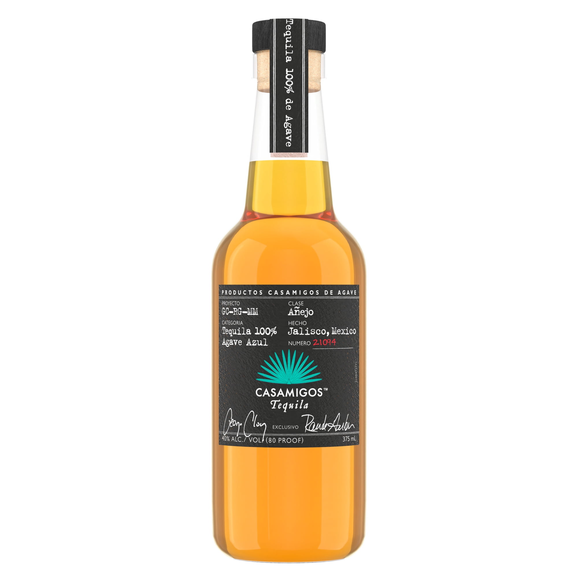 Casamigos Anejo Tequila, 375 mL, 40% ABV