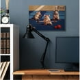thumbnail image 2 of Stupell Industries Mice Lifting Weights Animal Gym Rat Humor Design by Lucia Heffernan, 24" x 30", 2 of 6