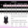 thumbnail image 3 of vigerkar Women's Tankini Set 2 Piece Swimsuit Bathing Suit Drawstring Tie Side Swim Top with Bikini Bottom Summer Beach Swimwear (Black, S), 3 of 9