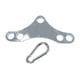 thumbnail image 2 of Accesorio de Pulldown con Gancho de Resorte a Presión, Dispositivo de Entrenamiento para Rack de Sentadillas, Placa Separadora, Placa Adaptadora Dobl, 2 of 9