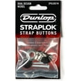 thumbnail image 4 of Dunlop Strap Buttons - Guitar - Dual Design  - Nickel, 4 of 4
