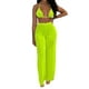 thumbnail image 3 of SAYOO Ropa de mujer de 3 piezas, blusa común, sujetador de tirantes, pantalones SAYOO moda, 3 of 6
