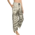 thumbnail image 2 of Fotbe Vineyard Landscape Women's Pajama Pants,Sleepwear Pants,Pj Bottoms Drawstring And Pockets-Small, 2 of 9