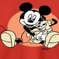 thumbnail image 3 of Disney - Mickey Mouse Hugs His Puppy - Youth Long Sleeve Graphic T-Shirt, 3 of 5