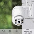 thumbnail image 3 of Camara de Seguridad IP WiFi BESDERSEC A6 Exterior Panoramica 360 Full HD 1080P Audio Bidireccional Vision Nocturna Colorida IP66, 3 of 5