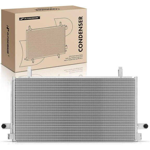 A-Premium Air Conditioning A/C Condenser Compatible with INFINITI QX4 1997-1998 & Nissan Pathfinder 1996-1998, V6 3.3L, Replace# 4810, 921100W001
