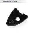 thumbnail image 4 of Cubierta del cilindro de bloqueo de la manija de la puerta delantera izquierda Unique Bargains para Toyota Corolla 2014-2018 ABS Negro 1 Pc, 4 of 6