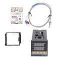 thumbnail image 3 of Controlador De Temperatura REX C100, Kit De Controlador De Temperatura PID Profesional Con Sonda De Acero Inoxidable De Alta Precisión Para Energía Eléctrica Para Gallinero, 3 of 7