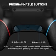Fousixdi Wireless Controller for Switch 2/Switch/Lite/OLED, 2 pack, Turbo/Ergonomic (Black&Black)