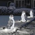thumbnail image 1 of 3pc Light-up Penguin Christmas Outdoor Decorations With Led Garden Lights, 1 of 4