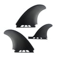 thumbnail image 3 of Lefu for FCS2 Keel Fins Fiberglass Core +abs Surfboard Fins Set Dual Tabs, 3 of 8