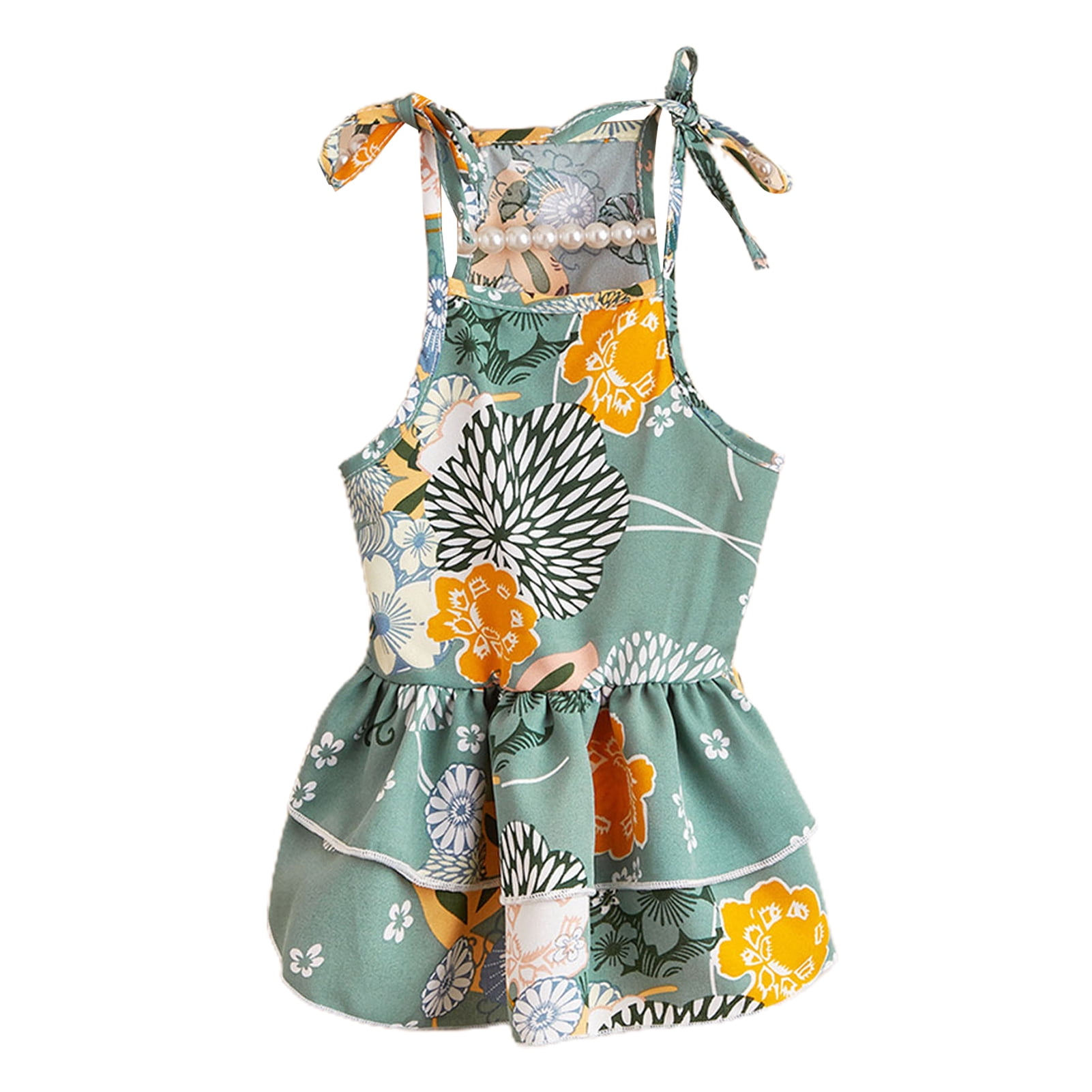 Pet Dog Cat Clothes Autumn Winter Fashion Sequin Small Leather Skirt Outfit - M main image 0