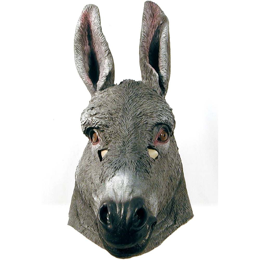 Donkey Full Overhead Mask - Walmart.com - Walmart.com