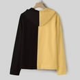 thumbnail image 4 of RKSTN Mens Hoodies Fall Winter Fashion Full Zipper Patchwork Color Sweatshirts Casual Sports Loose Drawstring Blouse Tops with Pockets, 4 of 6