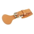 thumbnail image 1 of 2 Pieces Sew On Leather Snap Buckle Sewing Fastener Repair Brown, 1 of 8