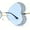 Gold Solid Blue, variant on Womens Heavy Sparkle Rhinestone Heart Butterfly Rimless Sunglasses Gold Smoke