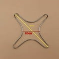 thumbnail image 1 of MYG Chrome Metal Gas Stove Ring Reducer Stand Coffee Moka Pot Trivet Heat Diffuser Plate for Small Pots Pans Espresso Makers Kitchen Cookware Accessory, 1 of 9