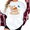 White-2, variant on Women's Cute Rabbit Wildflower Butterfly Cottagecore Aesthetic Graphic T Shirt Short Sleeve Round Neck Top Black S-5XL