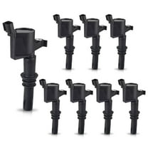 Set of 8 ISA Straight Boot Ignition Coils Compatible with 2004-2008 Ford F150 2005-2009 F250 2005-2008 F350  2005-2008 Expedition 2006-2008 Explorer V8 4.6L 5.4L Replacement for DG511 C1541 FD508