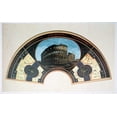 thumbnail image 2 of Bigatti, Tommaso 18x13 Black Ornate Wood Framed with Double Matting Museum Art Print Titled - The Colosseum, 2 of 4