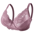 thumbnail image 3 of Bralettes de encaje,Bralettes de encaje Sujetador de corazón alto Sujetador de encaje diario Tecnología innovadora, 3 of 6