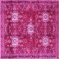 thumbnail image 1 of Ahgly Company Indoor Square Persian Pink Traditional Area Rugs, 4' Square, 1 of 4