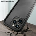 thumbnail image 5 of Compatible with iPhone 14 Pro Max Case, Slim Soft Gel Rubber TPU Material, Full Camera Protection, Shockproof Protective Phone Case for Women Girls Boys (Black), 5 of 12