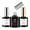Clear Gel Builder with Base Top Coat, variant on modelones Builder Nail Gel with Gel Top and Base Coat, 3Pcs Gel Nail Kit for Nail Thickening Apex Building Nail Extension Rhinestone Gel Nail Glue, LED Nail Lamp Cured