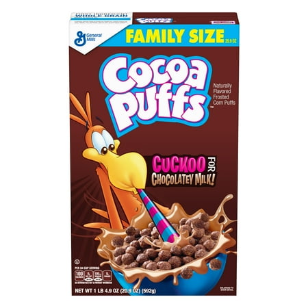 Cereal Dish - (2 Pack) Cocoa Puffs Chocolate Cereal, 20.9 oz