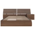 thumbnail image 2 of Nexera Oslo Ensemble de Chambre Réversible 3 Pcs, Marron, Grand, 2 of 6