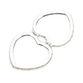 thumbnail image 4 of Unique Bargains 1 Pc Heart-shape Makeup Mirror for Travel Vacation Beige PU ABS Glass, 4 of 5