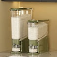 UFORU narrow-mouth sealed grain storage container, 11 lb/22 lb large ...