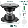 thumbnail image 3 of HLONK 12 Pcs Support Magnétique en Silicone pour Porte de VR pour Caravane Motorisée Maison Sans Perçage Loquet Magnétique pour Porte de Bagage Compact Loquet Magnétique pour Porte de VR avec Ressort Intégré pour Chambre, 3 of 11