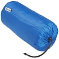 thumbnail image 2 of Lightspeed XL Plush Waterproof Outdoor Stadium Blanket w/ Travel Bag, Blue, 2 of 7
