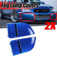 thumbnail image 4 of 1 Pair Car Front Fog Light Lamp Covers Bumper Cover Cap Trim Protection for 2004-2005, 4 of 9
