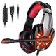 thumbnail image 1 of Auriculares para deportes electrónicos con montaje en la cabeza, auriculares para juegos con cable para computadora y teléfono móvil, 1 of 6