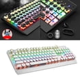 thumbnail image 1 of Teclado mecánico Macarena para juegos con cable retroiluminado RGB anti-fantasma, 1 of 8