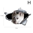 thumbnail image 3 of VALINK Fun 3D Dogs Car Sticker Window Decal Cute Waterproof Pet Puppy Laptop Sticker, 3 of 8
