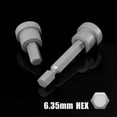thumbnail image 2 of 25/50mm 10Pcs Magnetic Positioning Screwdriver Bits PH2 for Plasterboard Screw Hex Shank Posiioning Bit Batch Head, 2 of 5