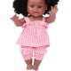 thumbnail image 3 of Simulación Black Full Esmalte Baby Doll Cute Soft Realista Girl Play House Doll Ndcxsfigh libre de BPA, 3 of 8