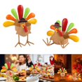 thumbnail image 2 of Qisuw Turkey Tea Light Candle Holder Thanksgiving Centerpieces Fall Decorations Home, 2 of 20