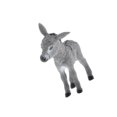 thumbnail image 1 of serony Modèle d'Animaux de Simulation Figurine Jouet Éducatif pour Enfants Décor Âne Gris, 1 of 7
