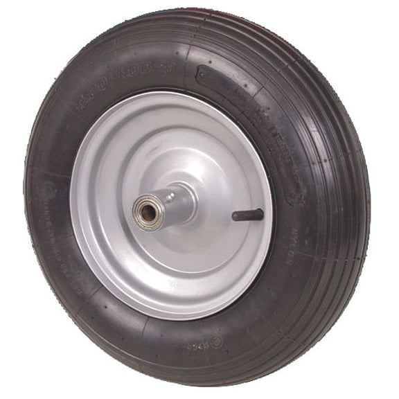 Manufacturer Varies Pneumatic Wheel,15 3/8"dia,670lb,4.00-8 1NWV8