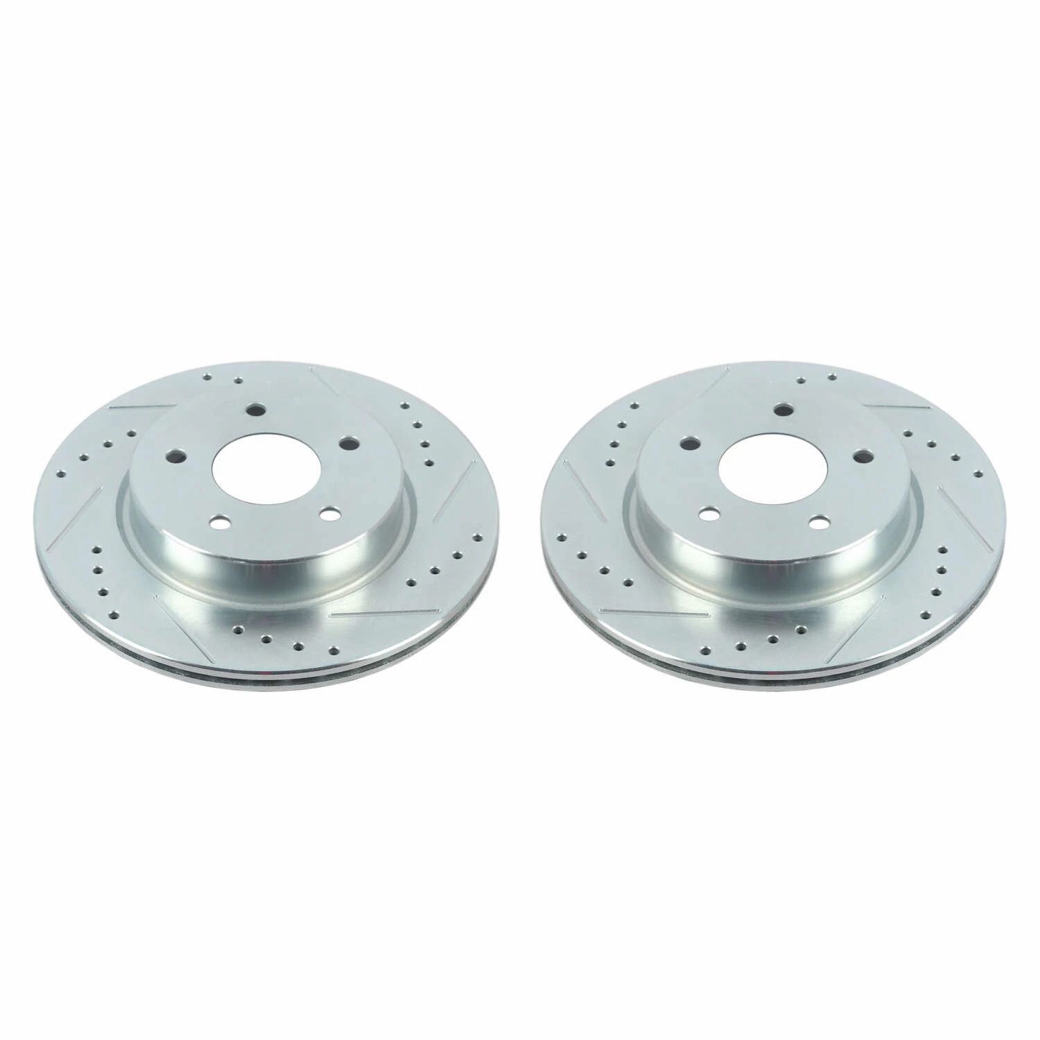 Power Stop Rear Pair of Drilled and Slotted Brake Rotors JBR1783XPR