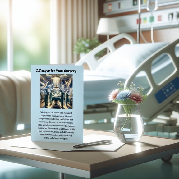 Get Well Soon Card, Surgery Card, Surgery Recovery Card, Get Well Wishes